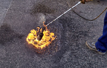 Llanddaniel Fab flat roofing repairs